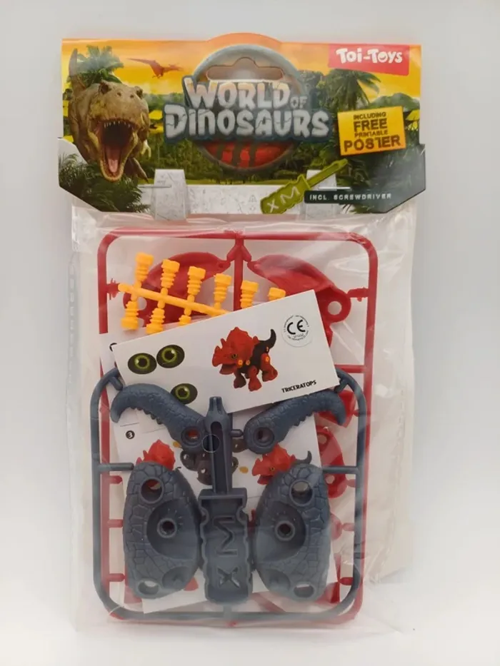 Lot de 4 Kits Dinosaures à Monter – World of Dinosaurs – Neuf - photo numéro 6