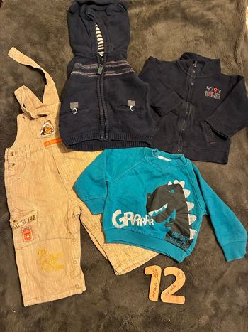 Lot 12 mois garçon
