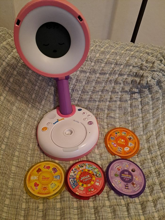 Reveil lampe interactive  funny sunny