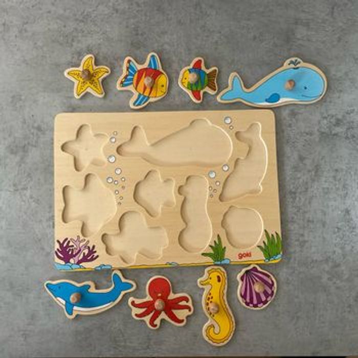 Puzzle en bois 8 pièces. - photo numéro 2