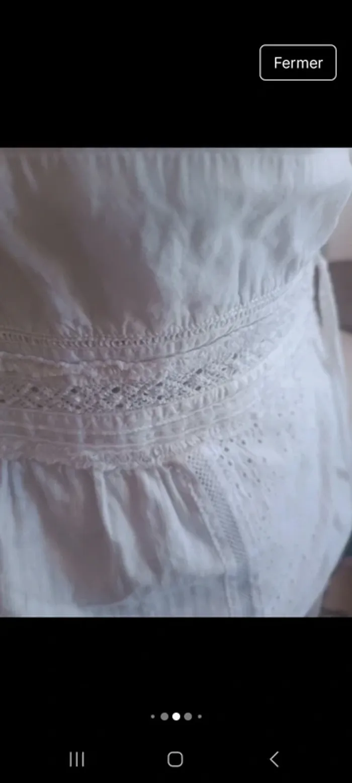 Robe blanche taille 40 - photo numéro 4