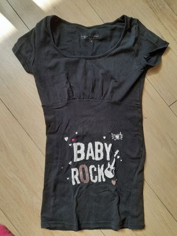 T shirt grossesse manches courtes