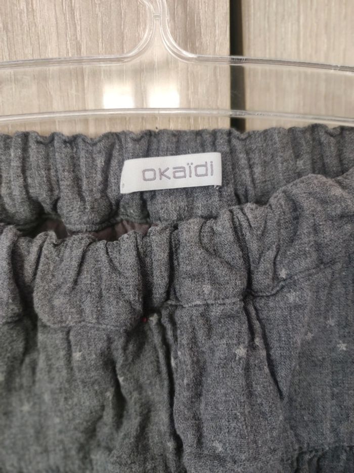 Jupe grise étoile Okaïdi 6 ans - photo numéro 2