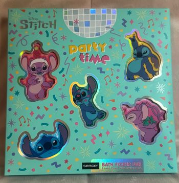 Coffret de 5 bombes de bains Stitch et Angel