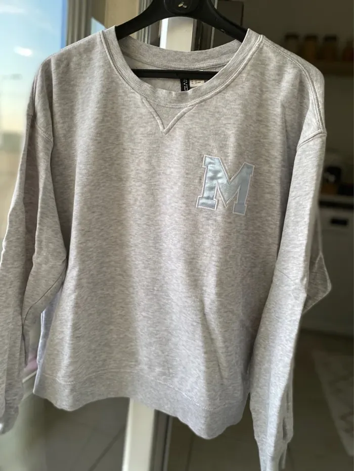 Sweat femme gris H&M Divided - photo numéro 3
