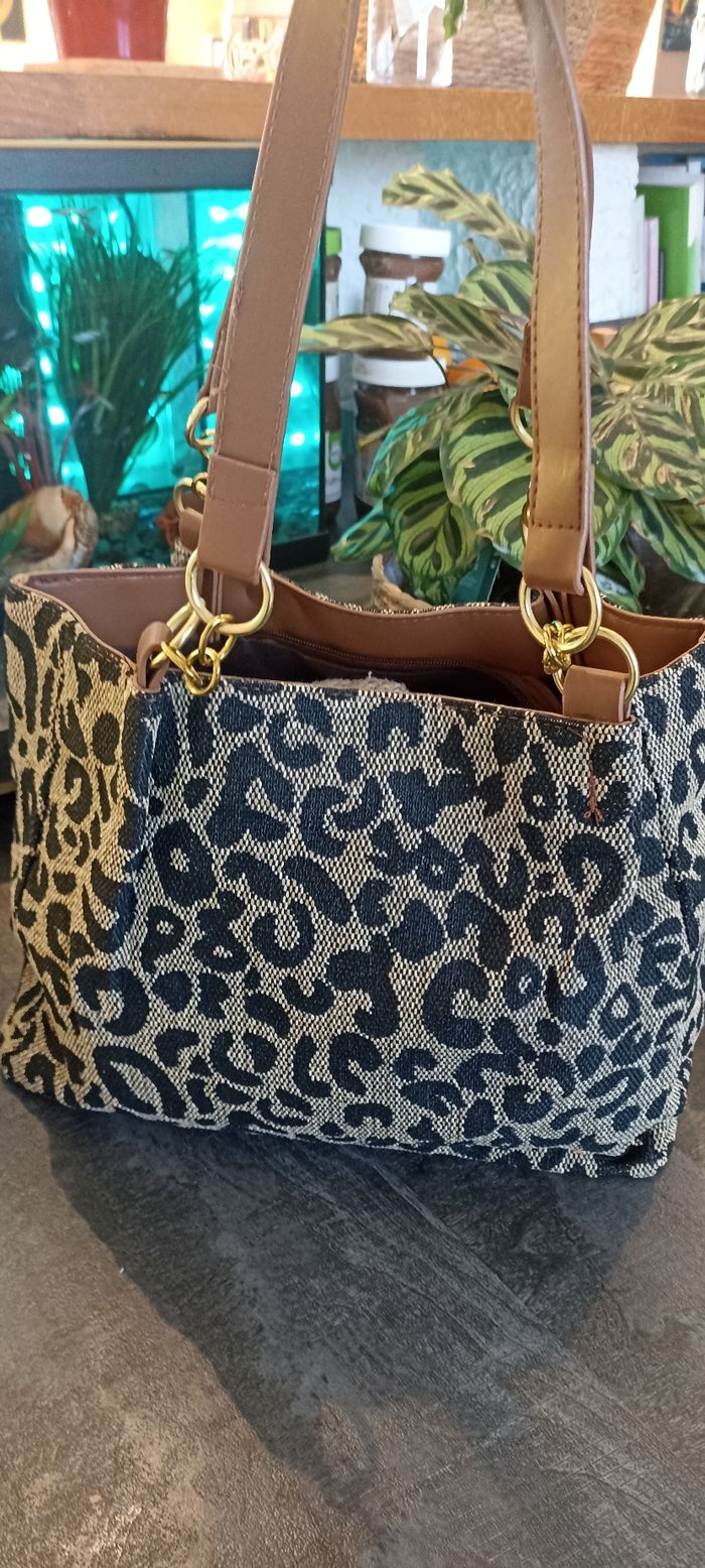 Sac a main – imprimé léopard chic et tendance - photo numéro 3