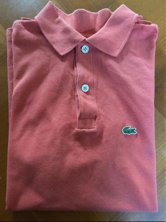 Polo Lacoste corail XS