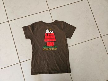 T-shirt MC 12 ans Peanuts Snoopy u23