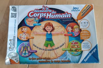 Jeu Tip toi corps humain