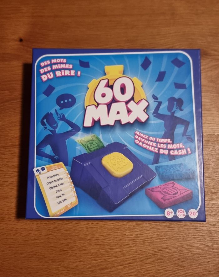 Jeu 60 secondes max Neuf