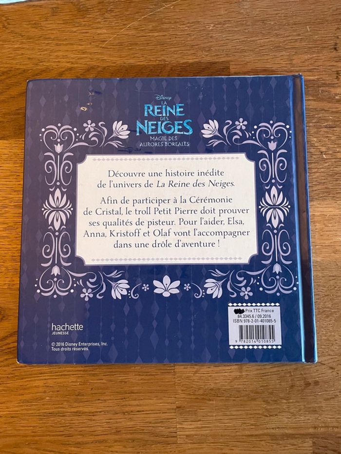 Livre La reine des neiges Magie des aurores boréales Un brave petit troll - photo numéro 2