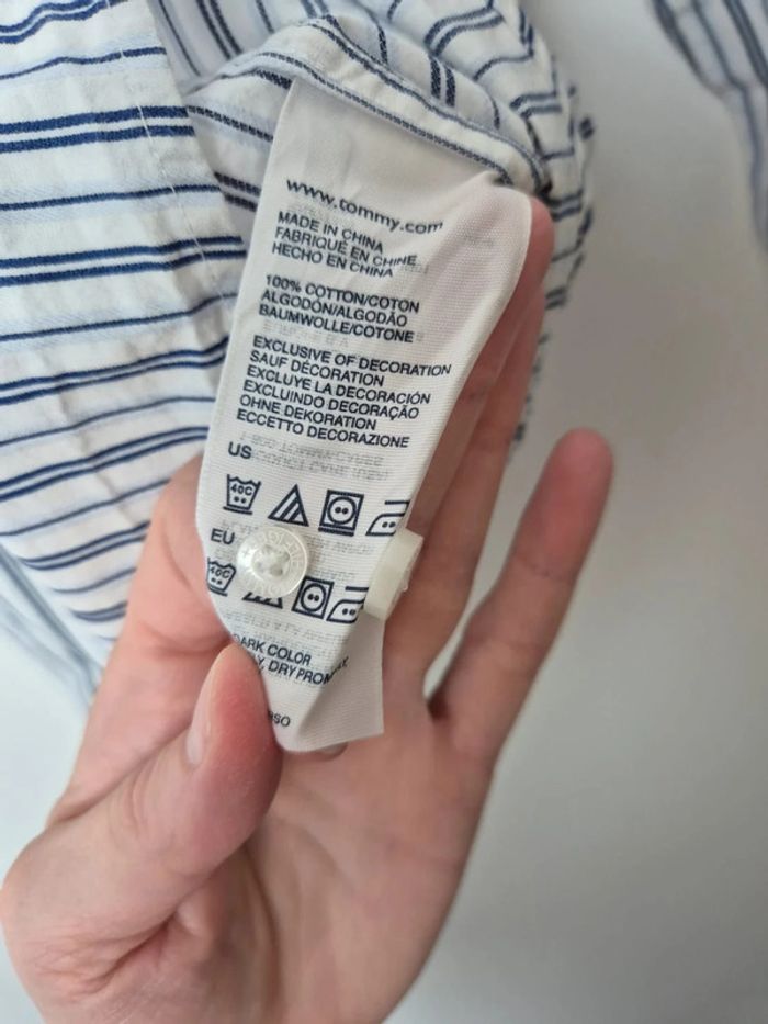 Chemise Tommy Hilfiger garçon taille 4 ans - photo numéro 6