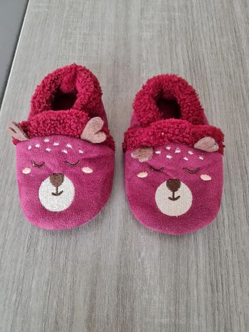 Chausson polaire ours 12/18 mois