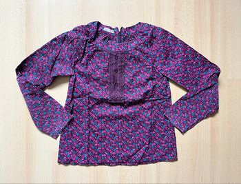Blouse bordeaux DPAM