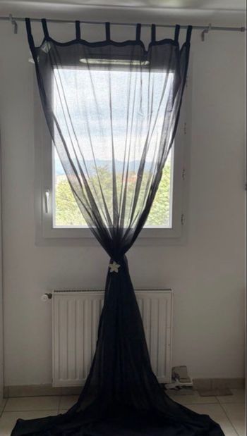 Rideaux noir 