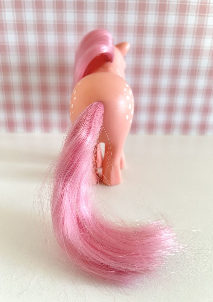 Figurine Mon Petit Poney Rose (Cotton Candy) G1 - photo numéro 8
