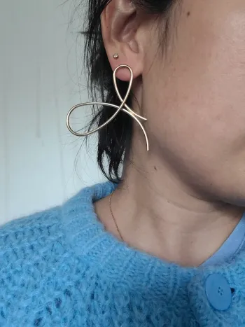 Boucles d'oreilles design