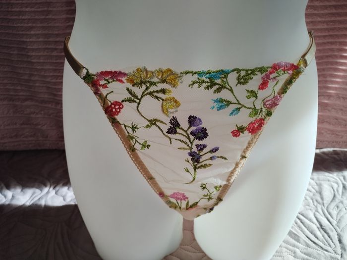 Ensemble sous vêtements floral multicolore - photo numéro 5