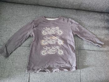 T shirt manches longues garçon 4 ans