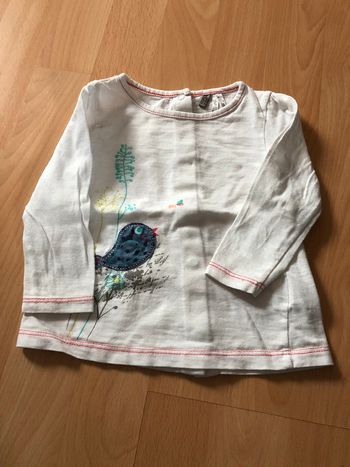 T shirt manches longues fille 6 mois orchestra