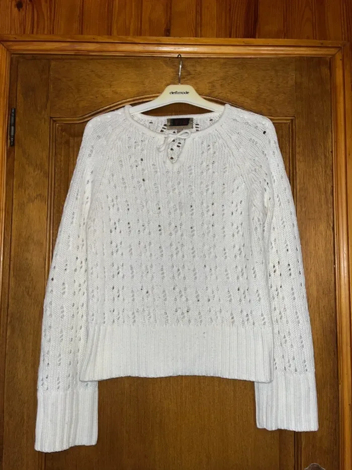 Pull blanc