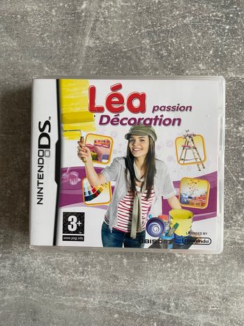 Jeu pour Nintendo DS, Léa passion décoration, en français.