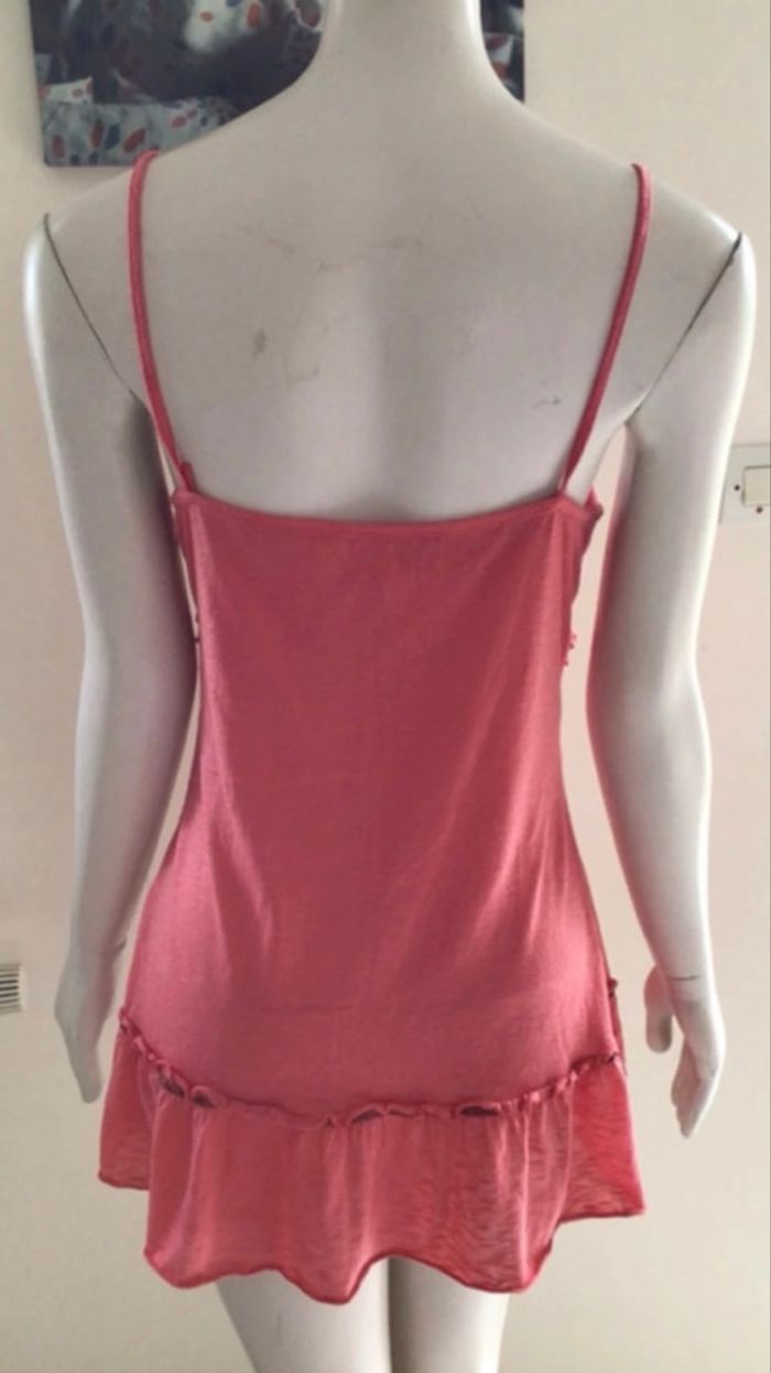 Débardeur femme corail taille L/XL – Fines bretelles – TBE - photo numéro 2