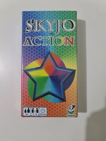 Skyjo action jeu de société neuf jamais utilisé et blister règle français