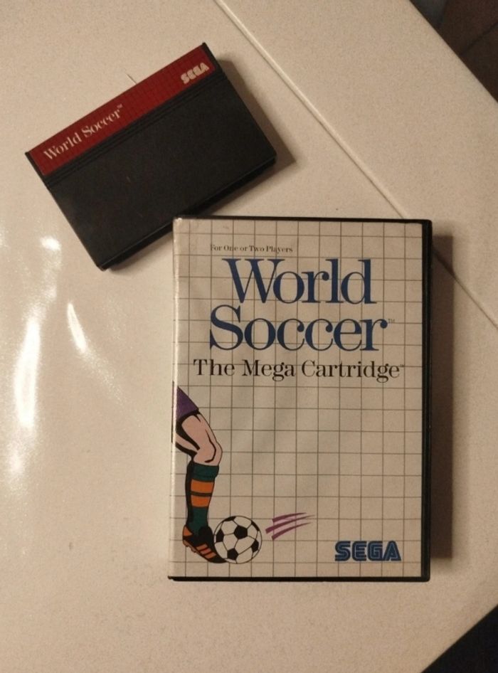 World soccer master system sega - photo numéro 1
