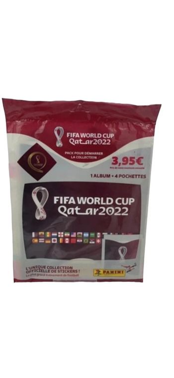 Album Panini FIFA World Cup Qatar 2022 + 4 pochettes neuf