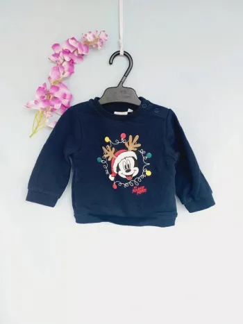 Sweat Mickey Noël Disney Baby 9 mois