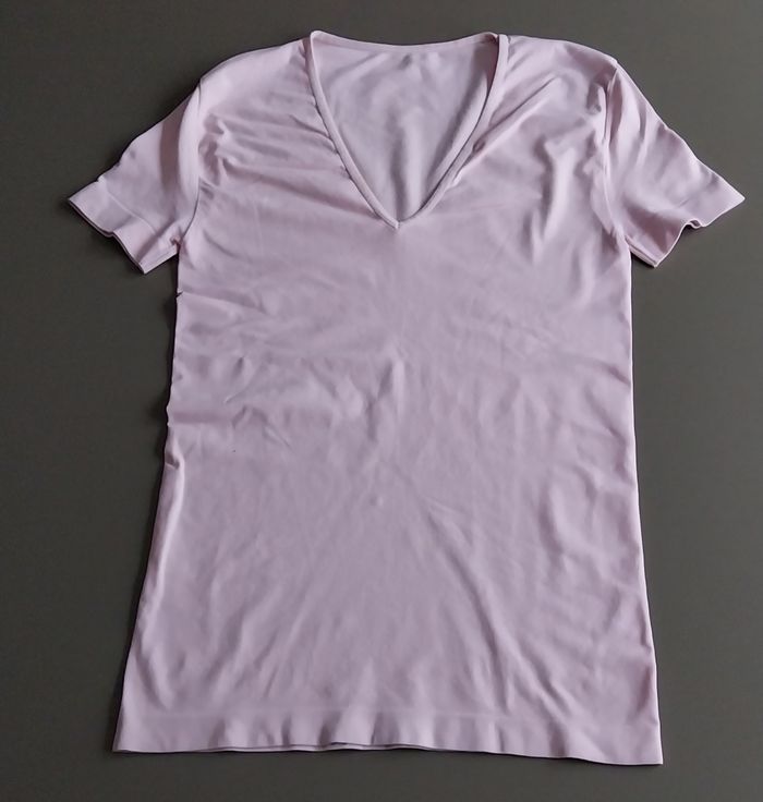 T-shirt femme rose pâle