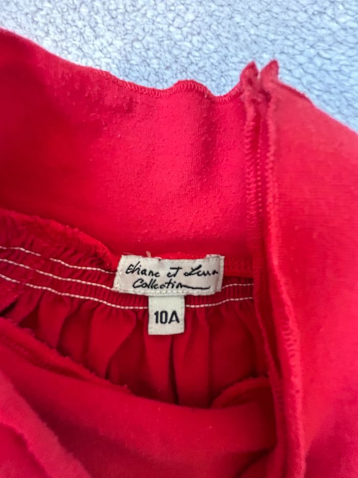 Pull fille rouge - photo numéro 8