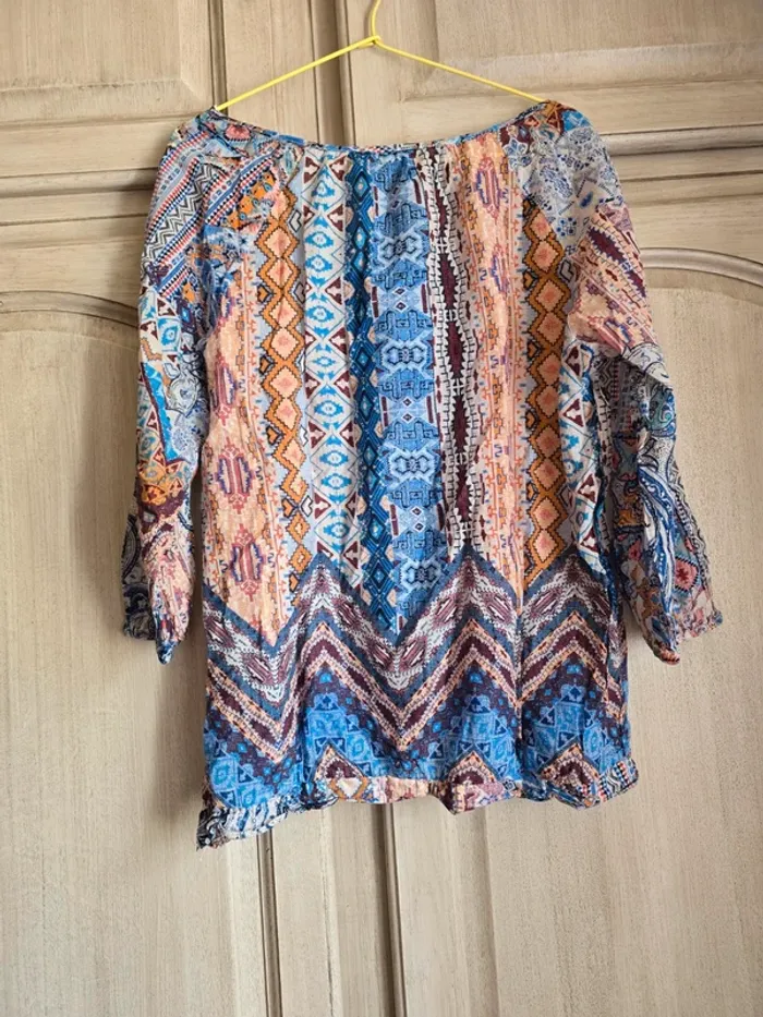 Blouse colorée breal taille 42 - photo numéro 3