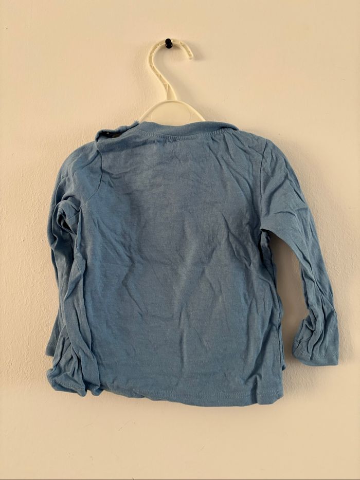 T-shirt manche longue t 12 mois roi lion - photo numéro 2