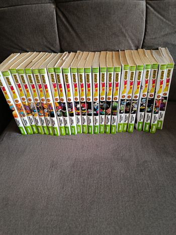 Vend début de collection manga Dragon Ball super du tome 1 au tome 24