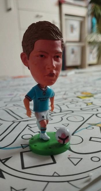 Petite figurine football neuve Kevin de bruyne Manchester City
