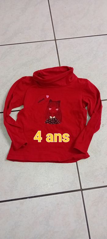 pull col rouler 4 ans