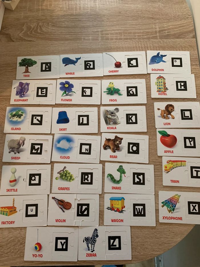 Jeu L’ Alphabet bilingue français / anglais - photo numéro 3
