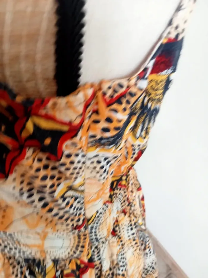 Robe imprimée wax - photo numéro 4
