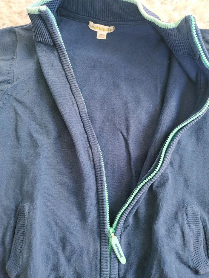 Gilet bleu 5 ans - photo numéro 4