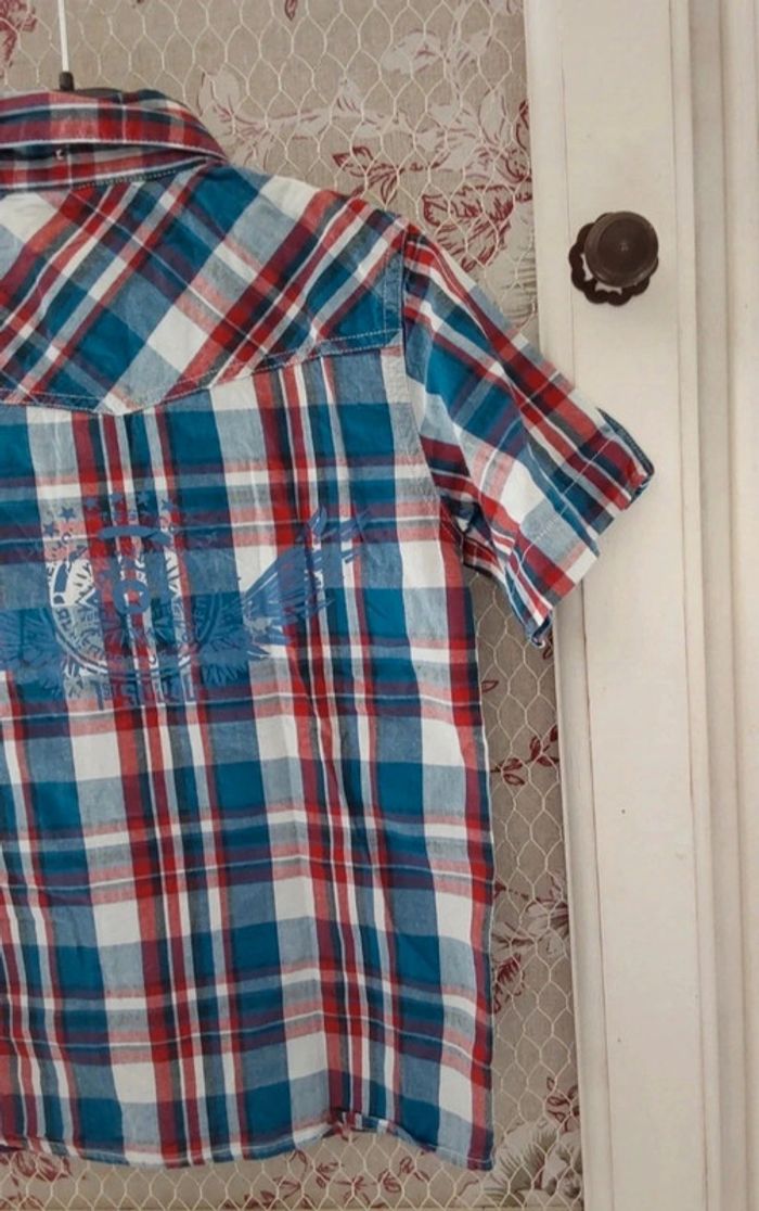 Chemise à carreaux Pick Ouic 6 ans Neuve - photo numéro 7