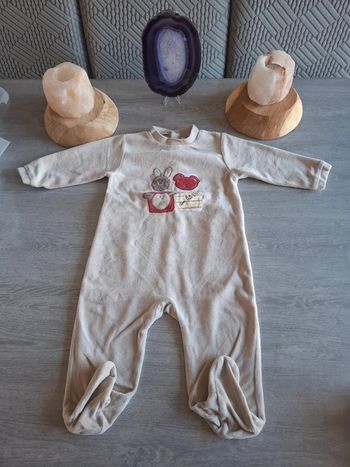 Pyjama velours 18 mois