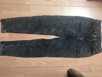 Jean noir et blanc taille 34 Kiabi