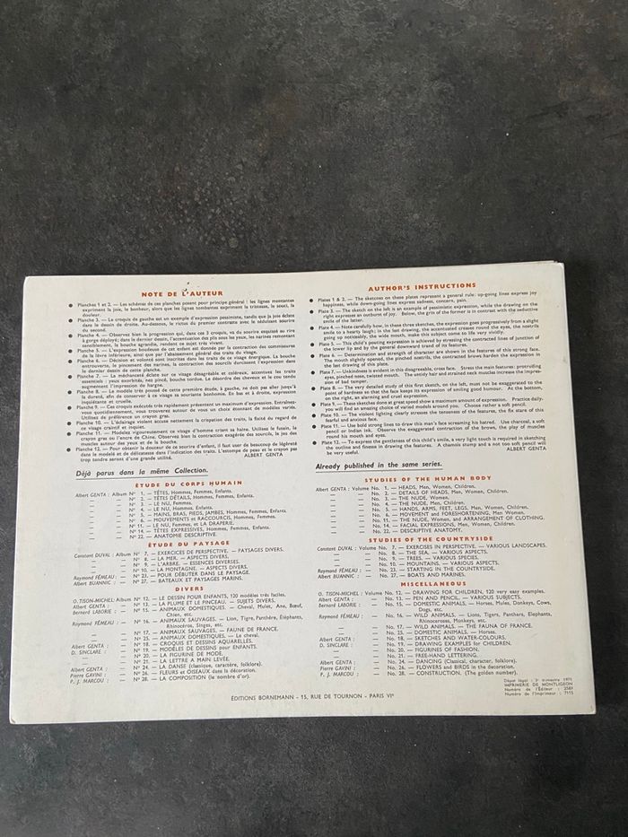 Manuel Le dessin enseigné par l’exemple N14 par Albert Genta - photo numéro 4