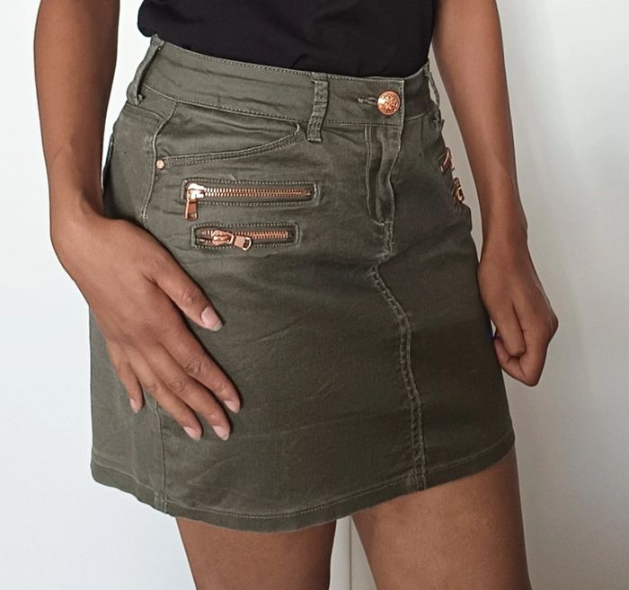 Jupe kaki Morgan T38 - photo numéro 3