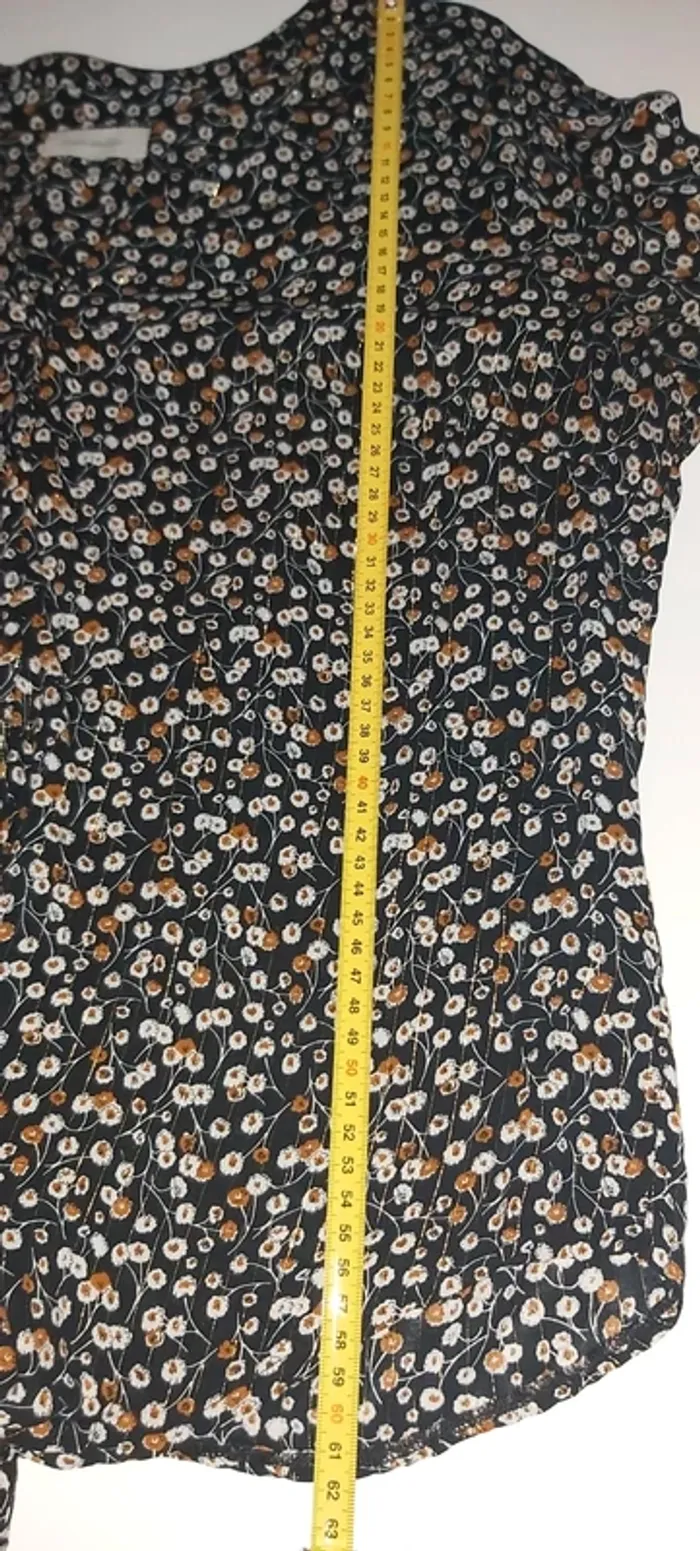 Chemise manches 3/4 bas nouée Grain de Malice XL - photo numéro 8