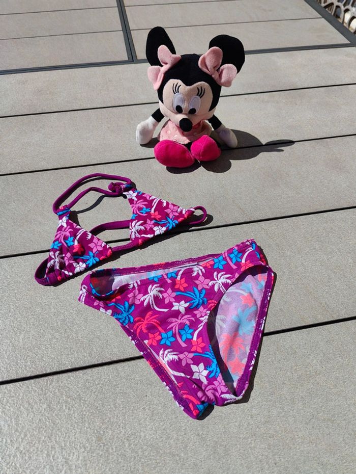 Maillot de bain fille 2 pièces 18 mois