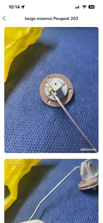 Jauge essence Peugeot 203 