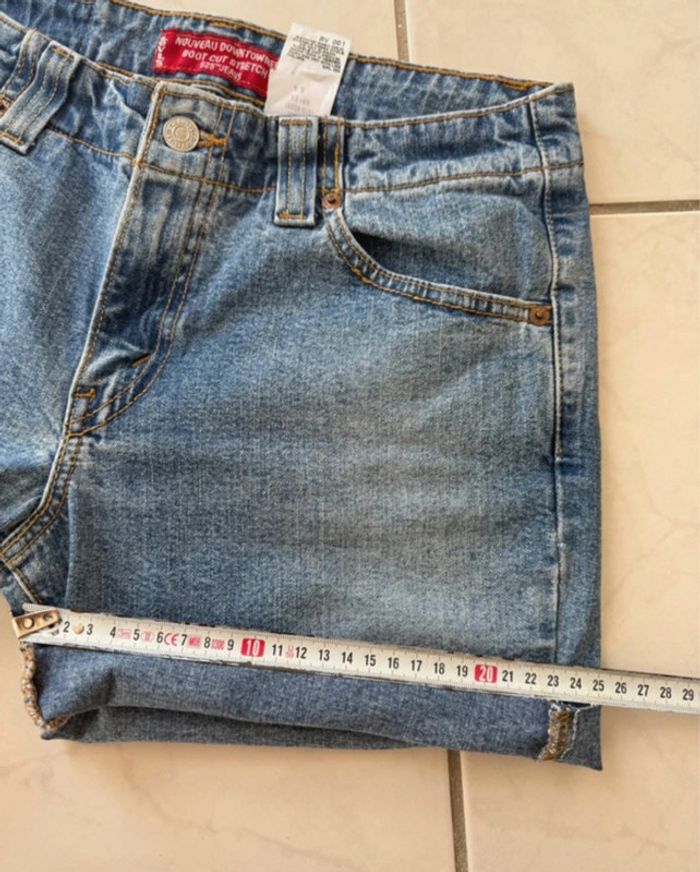 Short en jean vintage Levis 525 usa taille 36 bon état - photo numéro 10